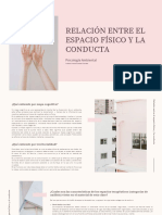 Relación Entre El Espacio Físico y La Conducta (Preguntas) - Andrea Jimena Fuentes Alvarado PDF