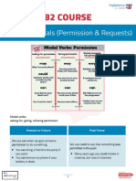 B2 Course: Unit 58 - Modals (Permission & Requests)