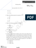 M1 Practice Drill Strategy - 3