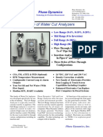 Family of Water Cut Analyzers: Phase Dynamics