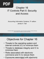 IT Controls Part II: Security and Access: Accounting Information Systems, 5