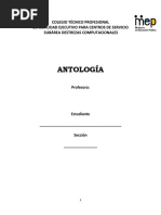 Antologia Destrezas 10° Diana