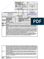 Formato Único de Inscripción de Proyectos de Investigación