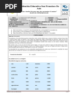 Guía # 2 de Química Segundo Periodo 7°