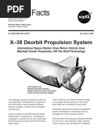 NASA Facts X-38 Deorbit Propulsion System