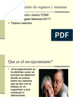 Envejecimiento de Organos y Sistemas