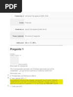 Examen Gestión de Costos