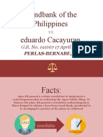 Landbank of The Philippines V Cacayuran