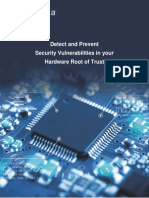 Tortuga Logic Detect and Prevent Security Vulnerabilities in Your Hardware Root of Trust 1