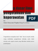 Konsep Dasar Ilmu Pengetahuan Dan Keperawatan (PERTEMUAN 1 Dan 2)