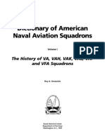 Dictionary of American Naval Aviation Squadrons Volume I