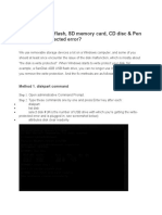 How To Fix Write Protected USB Flash