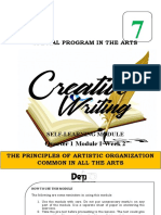 Principles of Artistic Organization