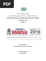 AEJ Special Edition December 2016 TESOL Indonesia Conference Volume 5