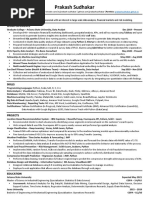 PrakashSudhakar Resume PDF