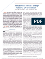 The Modular Multilevel Converter For High Step-Up Ratio DC-DC Conversion