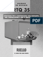 RIELLO Manuale Tecnico Caldaie in Acciaio RTQ 3S 91 2400