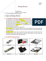 Types of Storage Devices