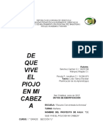 Proyecto Planificacion El Piojo