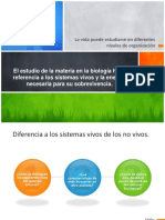 Caracteristicas, Niveles de Organizacion y Vida PDF