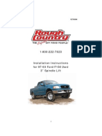 Installation Instructions For 97 03 Ford F150 2wd