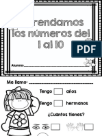 Material de Matematicas para Primer Grado