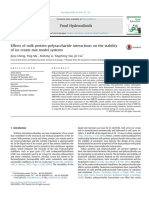 Food Hydrocolloids: Jinju Cheng, Ying Ma, Xisheng Li, Tingsheng Yan, Jie Cui