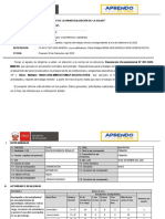 INFORME PRIMARIA 1° y 2° SETIEMBRE