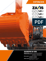 Escavatori Cingolati Hitachi zx520lcr 3 zx670lcr 3 zx870lcr 3 Brochure