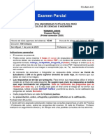 Examen Parcial Termofluidos