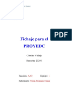 Fichaje para PROYEDC 2