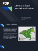 Clima en La Región Amazónica Colombiana