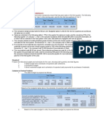 Review Problem: Budget Schedules: Required