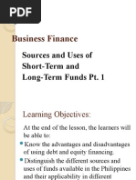 Chapter 4 - Sources and Uses of Funds