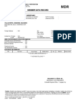 Member Data Record: Philippine Health Insurance Corporation