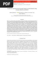 Conditional Spectrum-Based Ground Motion Record Selection Using Average Spectral Acceleration