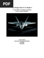 The Design of The F-22 Raptor