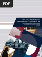 Australian Disaster Preparedness Framework PDF