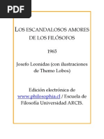 Leónidas, Josefo - Los Escandalosos Amores de Los Filósofos