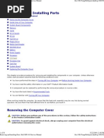 Removing and Installing Par..