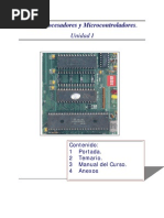 Curso Microprocesadores y Microcontroladores Unidad 1