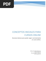 Conceptos Iniciales para Cursos Online