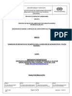 Proyecto Pliegos PN Diran Sa 006