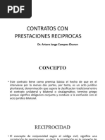 Contratos Con Prestaciones Reciprocas