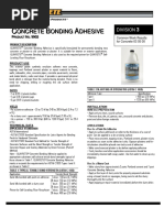 Data - Sheet-Concrete Bonding Adhesive 9902 PDF