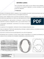 Historia Clinica de Protesis Removible