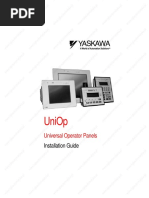 CP10G 04 0045 Operator Panel Uniop Manual