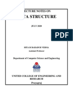 Data Structure Typed Notes-Unit-1