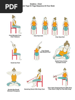 Sciatica - Chair Corporate Yoga or Yoga Sequence at Your Desk