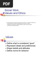 Socialworkvalues